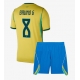 Brazil Bruno Guimaraes #8 Replike Domaci Dres za djecu SP 2026 Kratak Rukav (+ Kratke hlače)